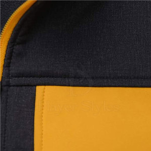 Veste XL Softshell de haute qualité col rembourré manches raglan Logo personnalisé imprimé broderie légère toile tissu hiver décontracté - Product Image 6