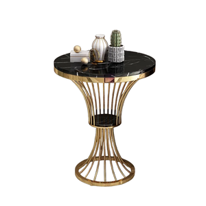 Meubles de Table d'extrémité latéraux décoratifs d'hôtel de maison hexagonale en bois pour la Table d'angle d'utilisation de décor de salon intérieur - Product Image 5