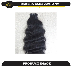 ผมต่อคุณภาพสูงจากวัดอินเดียใต้ แบบ Double Weft Virgin Remy เนื้อนุ่มเป็นธรรมชาติ ไม่ผ่านการแปรรูป ส่งออกโดยตรงเป็นชุด - Product Image 2