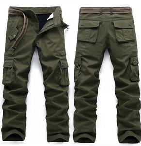 Pantalons cargo pour homme sur mesure, taille haute, 100% coton, légers, pour l'hiver, en plein air, coupe droite, décontractés, vêtements de travail, fournisseur en gros - Product Image 2