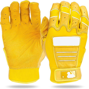Gants de frappe de baseball en cuir au design personnalisé, équipement d'entraînement, prix, fabricant pakistanais - Product Image 4