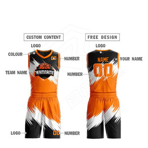 Sublimación Hombres Baloncesto James Uniforme Desgaste Tops Tela Uniformes deportivos Uniforme de secado rápido con su ropa deportiva de diseño personalizado - Product Image 4