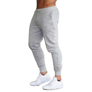 Pantalones de chándal tipo harem de algodón para hombre, ajustados, con entrepierna caída, súper cómodos, al por mayor - Product Image 3