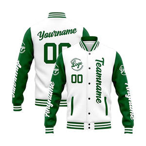 Chaqueta universitaria de lana personalizable para hombre, chaqueta de Uniforme de Invierno con logotipo de número de nombre impreso personalizado, diseña tu propio estilo - Product Image 3