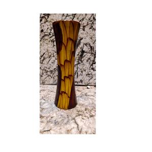 Diseño real de madera hecho a mano estilo elegante tallado a mano jarrón con patas antiguas para decoración maceta de madera para regalos y decoración - Product Image 3