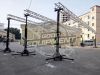 Torre de Elevación de Aluminio con Manivela, Soporte para Line Array, Torre de Elevación Manual