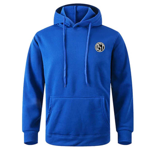 Sweat à capuche unisexe en molleton 100 % coton pour homme, coupe classique, anti-plis, respirant, style décontracté, streetwear hip-hop avec poche - Product Image 1