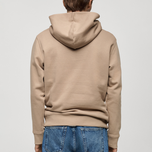 Sweat-shirt pour homme de haute qualité, imprimé par transfert thermique avec logo personnalisé, automne, 300 g/m², poids lourd, streetwear, tissu French Terry 100% coton, ODM - Product Image 4