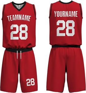 Uniforme de basket-ball léger de style unique de couleur unie uniforme de basket-ball de qualité supérieure pour adulte - Product Image 1