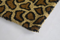 Leopar halı hayvan tasarım halı Custom Made püsküllü yün alan kilim mevcut fabrika fiyat ihracat özelleştirme mevcut