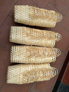 CESTA DE REGALO DE BAMBÚ NATURAL PARA TET/AUTÉNTICA Y HERMOSA/HECHA EN VIETNAM - Product Image 2