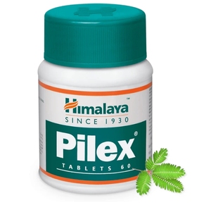 Himalaya Herbal Healthcare Suplemento Pilex 60 Tabletas - Product Image 1