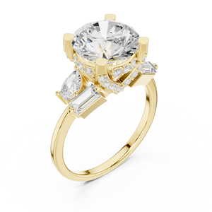 Ziva Zest jewels 14K Juego de anillos apilables multicapa para niñas Joyas para mujeres - Product Image 4