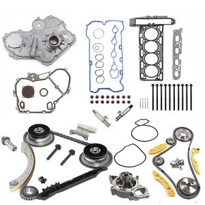 Kit de réparation de pompe à vide pour VW AUDI 1.2-2.0T 038145 209A Kit de chaîne de distribution Couvercle d'actionneur d'électrovanne d'huile prêt à expédier - Product Image 1