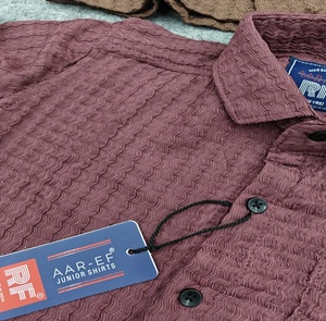 Chemise à manches longues en coton de haute qualité pour garçons Dernière conception Plus grande remise sur l'article le plus vendu - Product Image 1