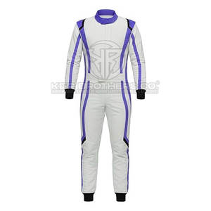 ชุดแข่งรถโกคาร์ทแบบมืออาชีพพร้อมผ้าประสิทธิภาพสูงและวัสดุทนไฟสำหรับผู้ขับขี่ - Product Image 5