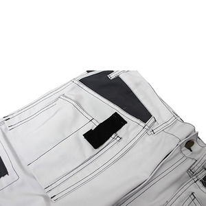 Pantalons de travail cargo pour hommes, personnalisés avec logo, pour le travail en extérieur, avec de nombreuses poches, tactiques, lavés - Product Image 3
