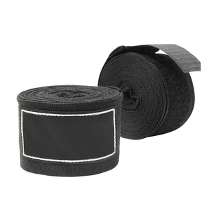 Bandes de poignet de boxe haute performance en coton élastique pour adultes, soutien pour la boxe MMA, bandes de main de sport premium - Product Image 2