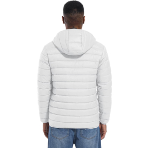 Chaqueta Acolchada Casual Personalizada para Hombre, Chaqueta de Invierno con Capucha de Alta Calidad con Parche Bordado de Pakistán, Buena Calidad - Product Image 2