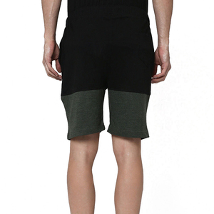 Pantalones cortos elásticos deportivos informales para hombre, pantalones de algodón para la playa en casa, Color sólido, directo de fábrica, ecológico - Product Image 5