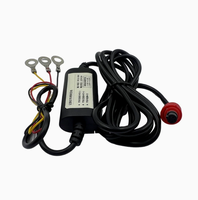 Kit de Cableado para Cámara de Motocicleta OEM con Protección de Bajo Voltaje y Polaridad Inversa, Cable de Alimentación para Vehículo a Prueba de Agua 3P