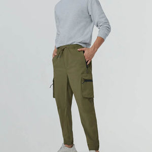 Services OEM Pantalons décontractés pour hommes de haute qualité 2026 Dernier design personnalisé Utilisation hivernale 100% coton Coupe-vent Respirant Élastique - Product Image 4