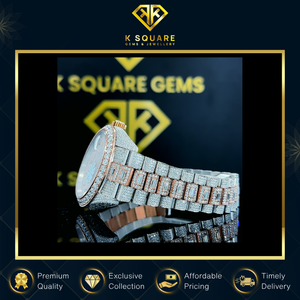 Nouvelle vente chaude, design moderne, acier inoxydable, automatique pour le mouvement, résistant à l'eau, montre de luxe avec bracelet en diamant, unisexe, indien - Product Image 2