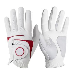 Gants de golf sur mesure en cuir de cabretta de mouton, doux, confortables, anti-rides, respirants, antidérapants et anti-UV pour hommes et femmes - Product Image 1