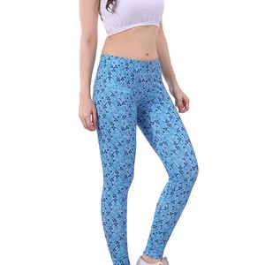 Nouveau legging pour femmes avec fermeture élastique à la taille, pantalon à motif solide de meilleure conception, legging des fesses froissé de style dernier cri - Product Image 2