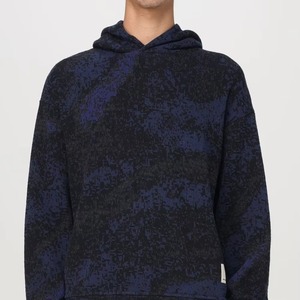 Sweat-shirts à capuche imprimés pour hommes grandes tailles, sur mesure, sublimation, écologiques, respirants, en polaire, polyester et coton - Product Image 3