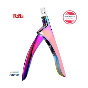 Adjustable Stainless Steel Acrylic <b>Nail</b> Tip <b>Clipper</b> Cutter Trimmer Manicure Pedicure Sharp Blade Clip U Shaped - Product Image 4