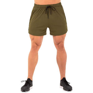 กางเกงขาสั้นดีไซน์ไฮสตรีทของผู้ชายผ้าโพลีเอสเตอร์สีพื้นคุณภาพระดับพรีเมี่ยมผ้า100% - Product Image 1