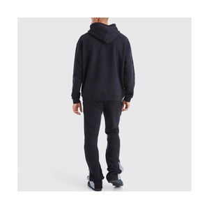 Conjunto Deportivo de 2 Piezas para Hombre, Diseño Personalizado con Logotipo, Estilo Casual con Capucha, 100% Algodón, Secado Rápido y Transpirable - Product Image 2