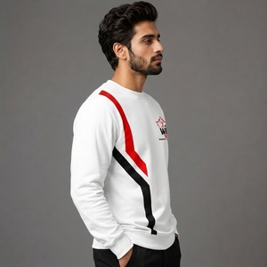 Sweat-shirt en molleton français, tissu respirant et léger, design moderne et décontracté, sweat-shirts pour hommes, doux et confortables. - Product Image 5