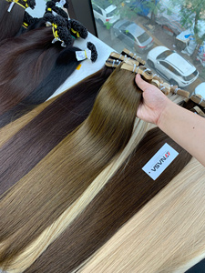 Extensions de cheveux naturels vietnamiens de qualité supérieure, marque NASA Long Tape, 100g, prix de gros, toutes couleurs, 60 cm - Product Image 1