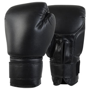 Guantes de boxeo de cuero de nuevo estilo hechos en fábrica con logotipo personalizado para la práctica de artes marciales - Product Image 1