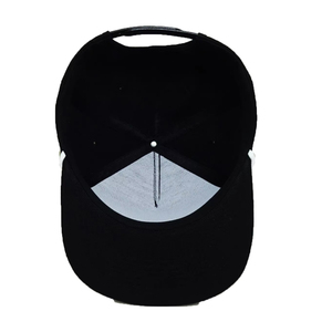 6 Panel Flat Brim Structured <b>Rope</b> Snapback Hat Embroidered Personalized Logo Snapback Cap Vietnam OEM ODM Wholesale - Product Image 5