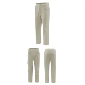 Pantalones informales lavados de algodón orgánico para hombre: tela sostenible, tinte ecológico y ajuste cómodo - Product Image 4