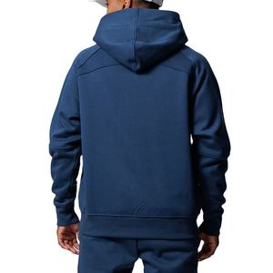 Sweat à capuche surdimensionné vintage en coton lourd pour homme avec logo personnalisé, broderie graphique, lavage à l'acide, pour l'hiver 2026 - Product Image 5