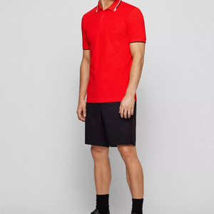 Polos de sport pour hommes, ensemble de chemises solides, personnalisés, pantalons courts, à poche latérale, de haute qualité, 2022 - Product Image 5