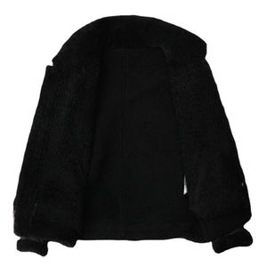 OEM más vendidos de alta calidad bajo MOQ Plus-Size chaqueta de invierno de cuero con calefacción personalizado de los hombres negro B3 frente impermeable - Product Image 2