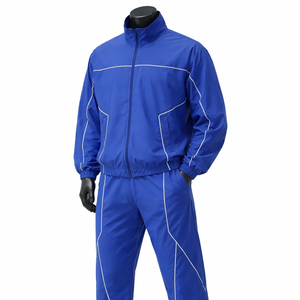 Conjunto Deportivo Cortavientos para Hombre, Ligero e Impermeable, Chaqueta y Pantalones Deportivos con Logotipo Personalizado, Ropa Deportiva para Correr - Product Image 3