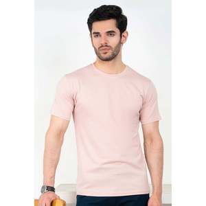 เสื้อยืดคอกลมผู้ชาย VINEY ผ้าฝ้ายเบสิค 100% เจอร์ซีย์ย้อมสีพื้น 300 กรัม เสื้อยืดแฟชั่นเบสิค - Product Image 1