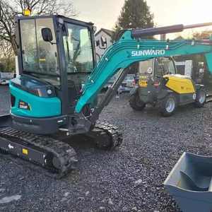 Vente chaude ds SWE25UF Mini pelle en gros prix d'usine meilleure qualité compacte hydraulique pelle sur chenilles à vendre - Product Image 1