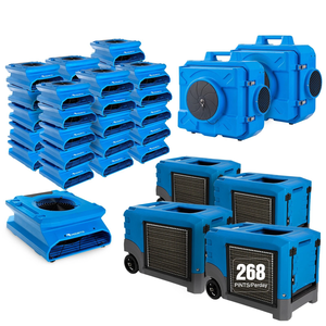 Paquete de Restauración de Daños por Agua MOUNTO - Paquete de Ventilador, Purificador de Aire y Deshumidificador - Product Image 4