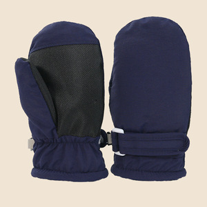 Guantes de Esquí y Snowboard de Forro Polar Impermeables Personalizados al por Mayor para Niños Pequeños - Product Image 4