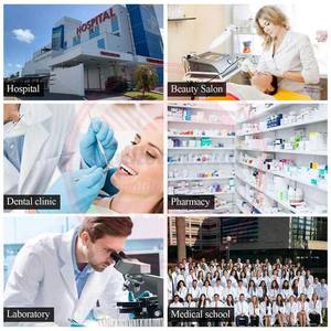 เสื้อโค้ทกันหนาวแขนสั้นและยาวสำหรับผู้หญิงชุดยูนิฟอร์มทางการแพทย์ทำจากผ้าฝ้ายมีกระเป๋าสำหรับแพทย์พยาบาลชายหญิงโรงพยาบาล - Product Image 5