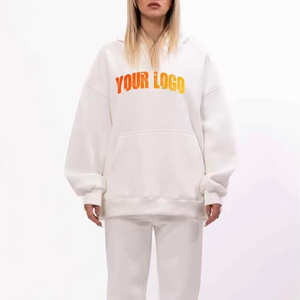 Ensemble survêtement long imprimé pour femme, tissu premium, streetwear, automne-hiver, sweat-shirt, jogging, doux et chaud - Product Image 3