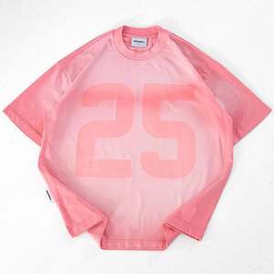 เสื้อยืดผ้าฝ้าย100% โอเวอร์ไซส์ผ้าซักได้สำหรับผู้ชายและผู้หญิงมีตัวเลือกแบบปักผ้าทอจากเวียดนามสามารถปรับแต่งได้ - Product Image 3