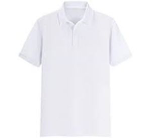 Camiseta Polo de algodón liso para hombre, camiseta informal de algodón orgánico de secado rápido con logotipo de impresión personalizado transpirable, camisetas de algodón para hombre - Product Image 5